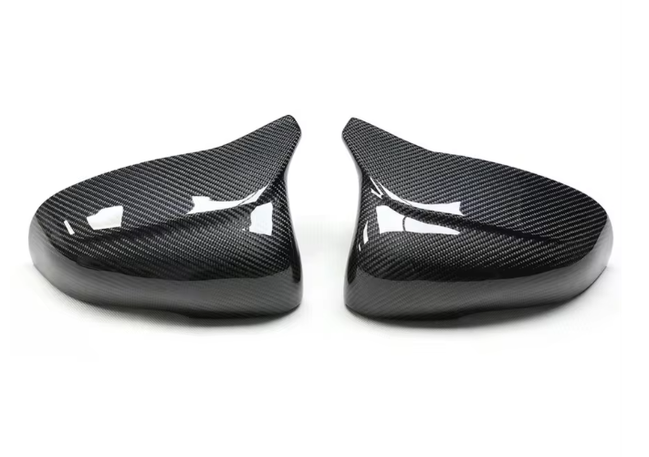 Jaguar Carbon Fibre M Style Mirror Covers For XF / XE / XJ / XK (2010-2019)