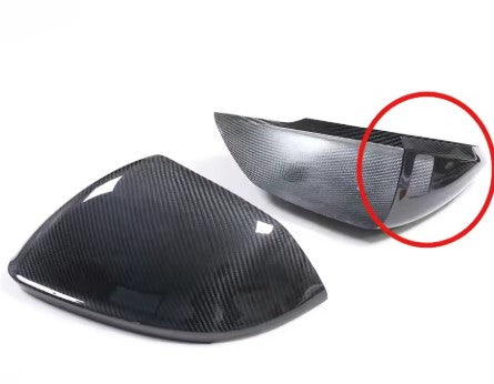 Audi Q8 / RSQ8 Genuine Dry Carbon Fibre Mirror Covers (2018+)