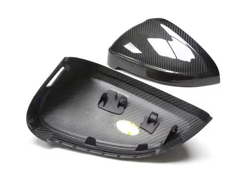 Audi A4/A5, S4/S5 & RS4/RS5 B9 Genuine Dry Carbon Fibre Replacement Mirror Covers (2016+)