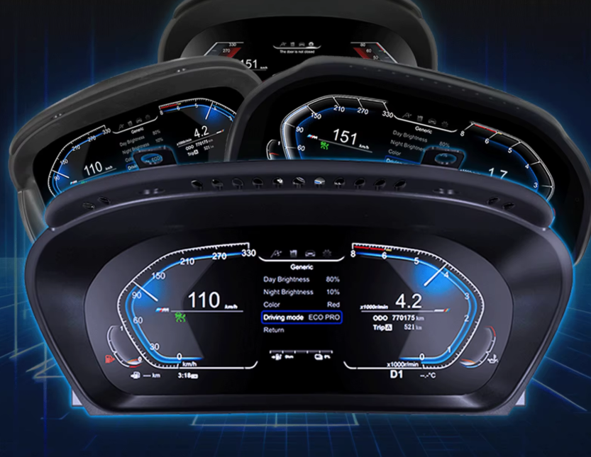 BMW 3 Series F30 / F31 (2013-2019) 12.3" Digital Instrument Cluster – LCD Upgrade