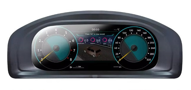 Volkswagen Transporter T5 (2003-2008) 12.3" Digital Instrument Cluster – LCD Upgrade