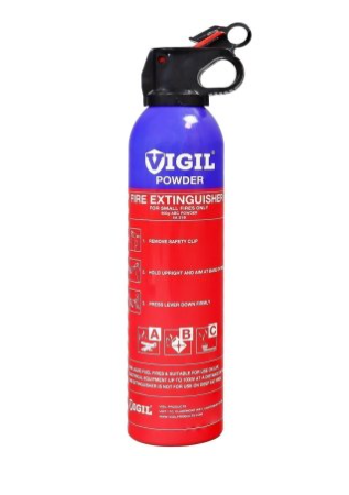 ABC Dry Powder Car Fire Extinguisher 600g
