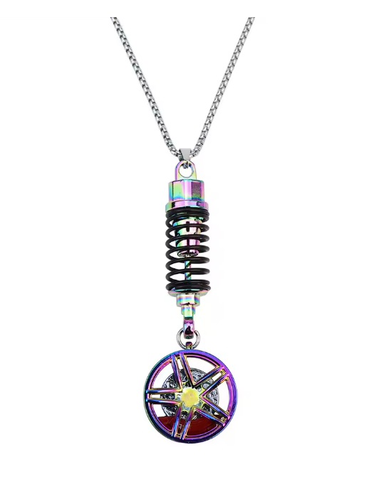 Alloy Wheel / Suspension Hanging Car Mirror Pendant (Various Styles)