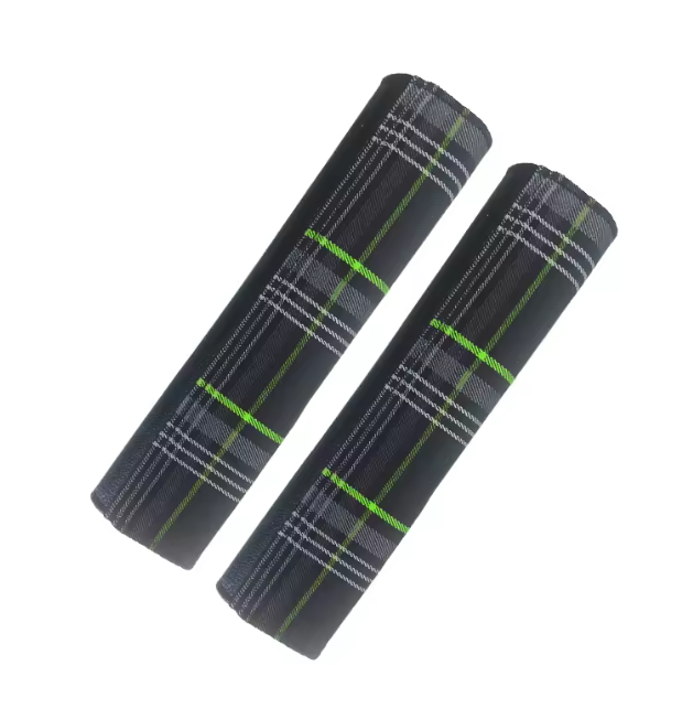 Tartan Seat Belt Covers (Set Of 2)