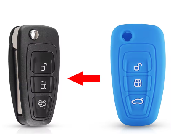 Ford Silicone Key Case Cover (Various Models)