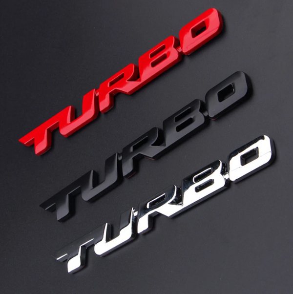 Vauxhall / Opel "TURBO" Rear Boot Badge (Multiple Models)