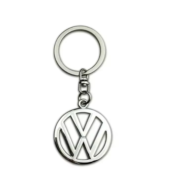 Volkswagen VW Logo Metal Keyring