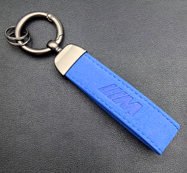 BMW 'M' Logo Alcantara Keyring