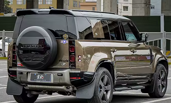 Land Rover Defender 90/110 Gloss Black Spoiler (2019-2023 Models)