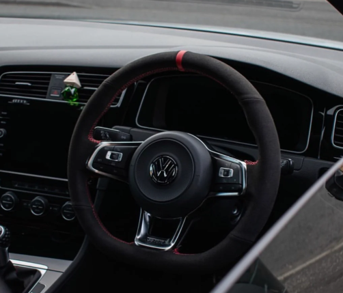 Volkswagen Golf / Polo / Scirocco DSG Forged Carbon Replacement Paddle Shifter Extensions (2013-2021 Models)