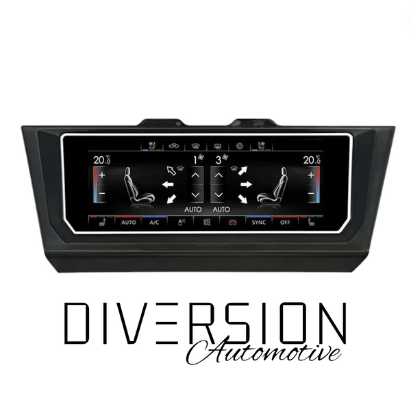 VW Volkswagen Golf MK7 / MK7.5 (2013 - 2020) - 6.9''Touch Screen LCD A/C Climate Control Panel