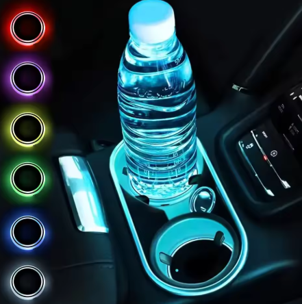 LED Light Up Universal Cup Holders
