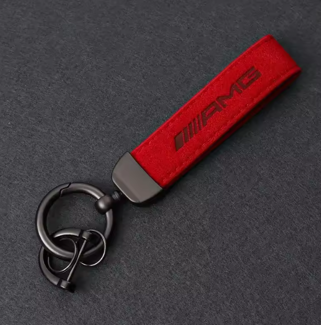 Mercedes AMG Alcantara Keyring (Multiple Colours)