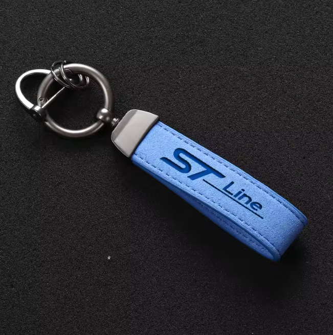 Ford ST-Line Alcantara Keyring (Multiple Colours)