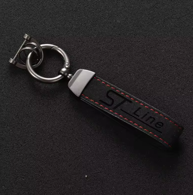 Ford ST-Line Alcantara Keyring (Multiple Colours)