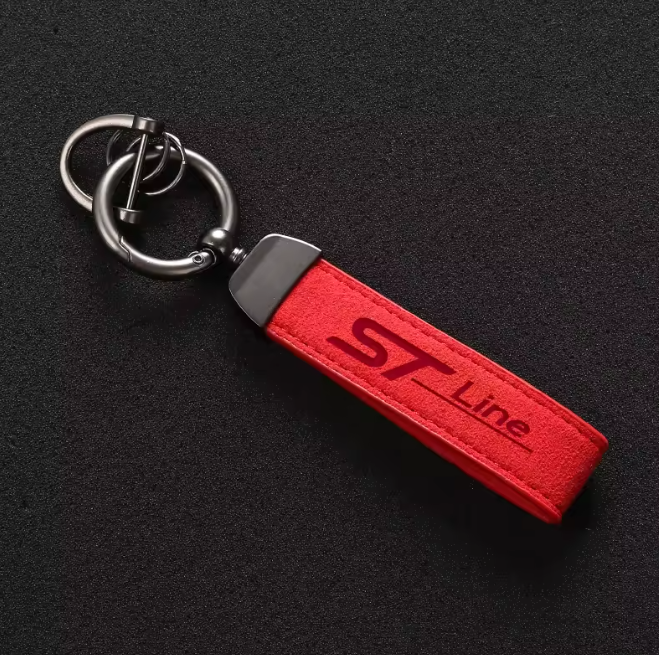 Ford ST-Line Alcantara Keyring (Multiple Colours)