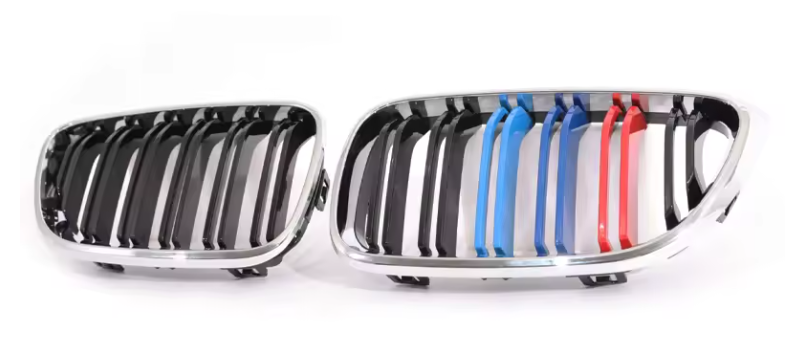BMW 2 Series Double Slat Kidney Grilles ( F22 F23 F87 2014-2018)