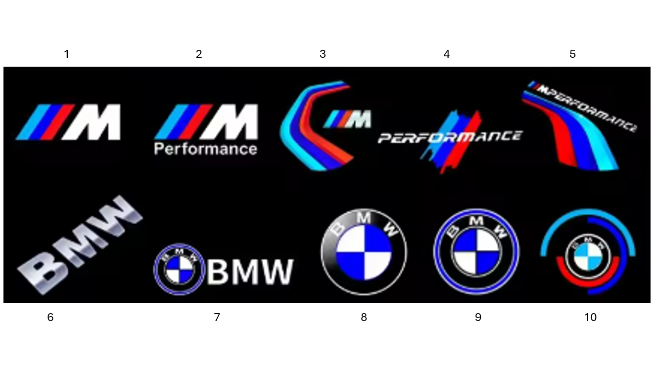 BMW Door Logo Projection Units Pair (Various Models)