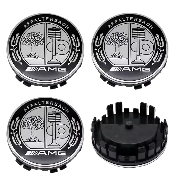 Mercedes Floating Centre Cap / Hub Cap Emblem Kit (75mm)