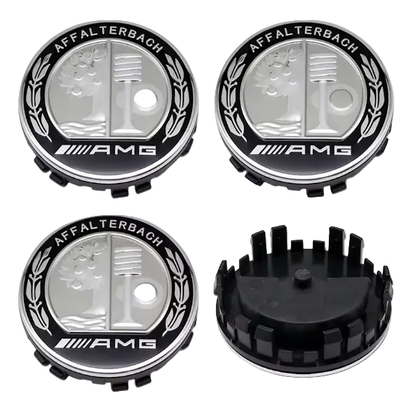 Mercedes Floating Centre Cap / Hub Cap Emblem Kit (75mm)