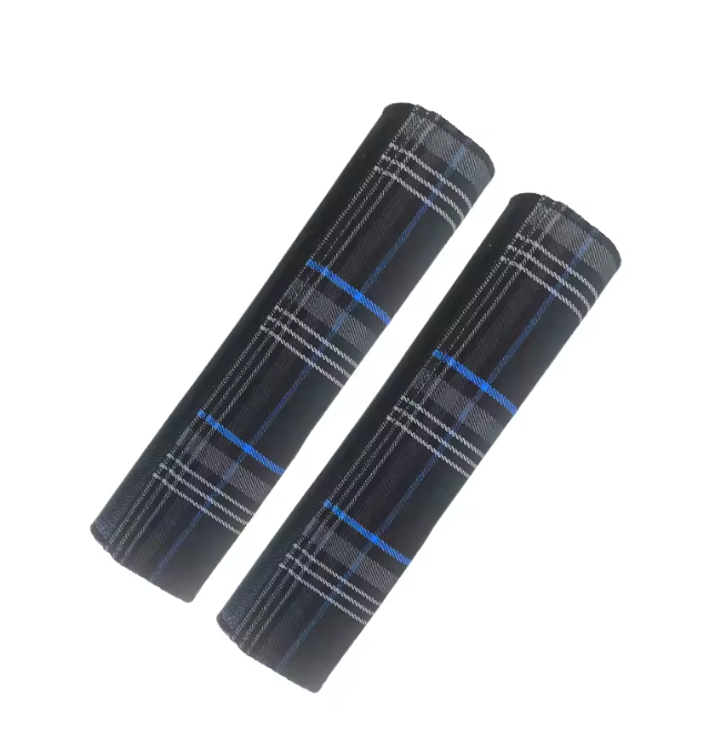 Tartan Seat Belt Covers (Set Of 2)