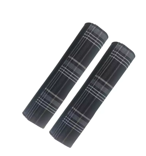 Tartan Seat Belt Covers (Set Of 2)