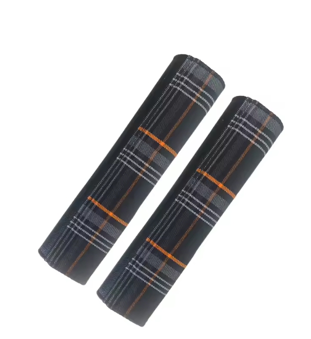 Tartan Seat Belt Covers (Set Of 2)
