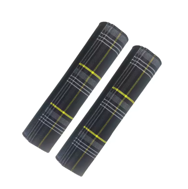 Tartan Seat Belt Covers (Set Of 2)