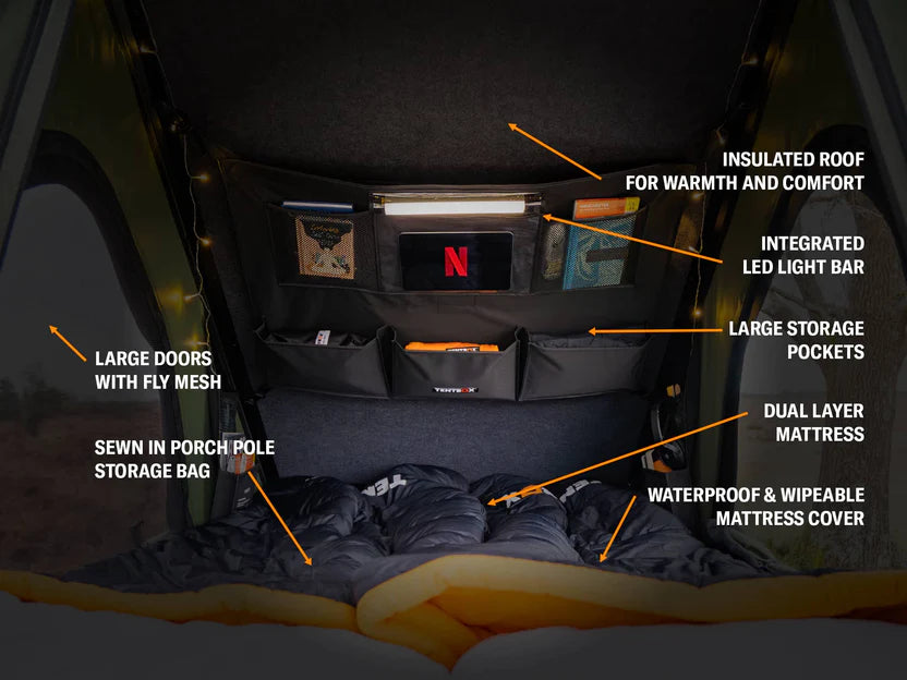TentBox Cargo - Car Roof Tent
