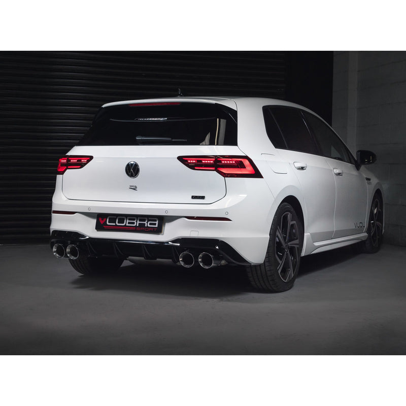 Cobra Sport VW Golf R (Mk8) 2.0 TSI (21>) Valved Turbo Back Exhaust