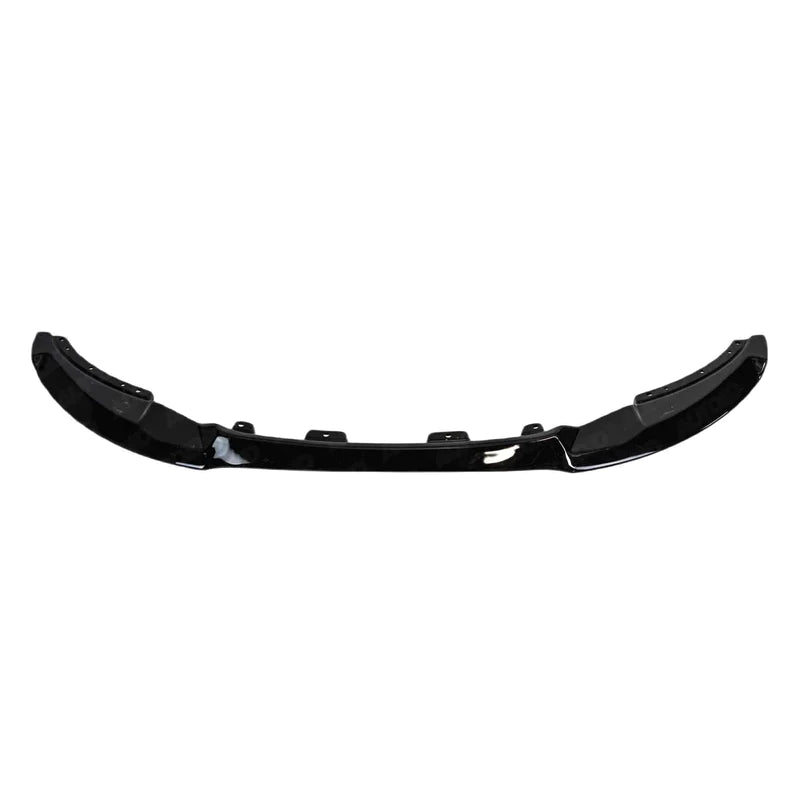 BMW 2 SERIES, M235I & M240I F22 F23 EVO-1 GLOSS BLACK FRONT SPLITTER BY ZAERO (2014-2019)