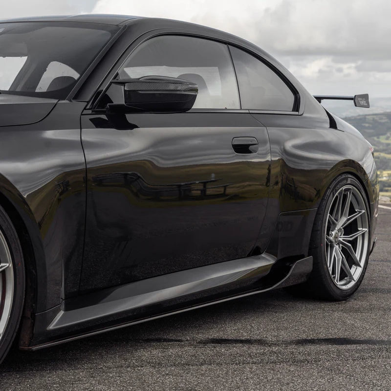 BMW G87 M2 TR87 Pre-preg Carbon Fibre Side Skirts by TREVORA (2023+)