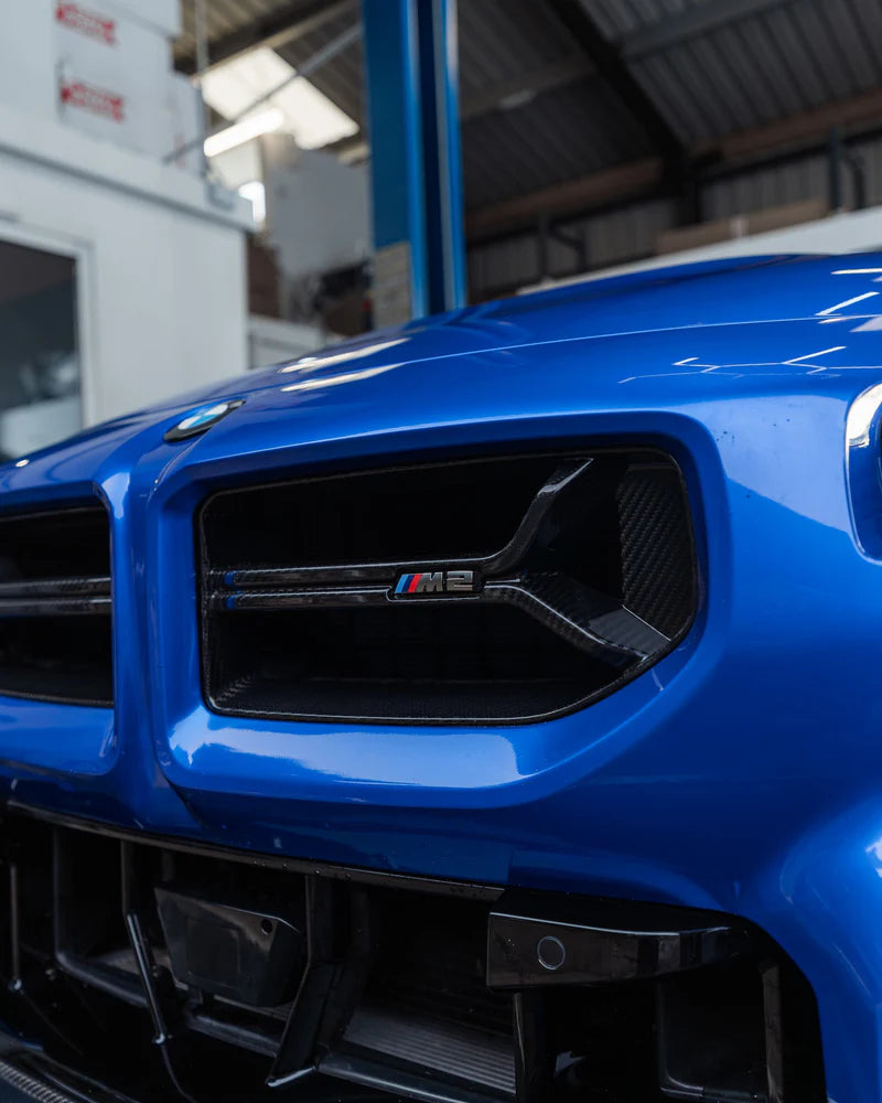 BMW M2 G87 Pre-Preg Carbon Fibre T-CSL Front Grilles by TREVORA (2023+)