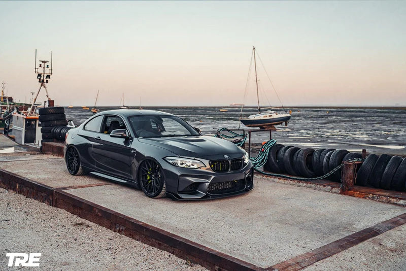 TREVORA BMW M2 OG F87 Pre-Preg Carbon Fibre Front Splitter