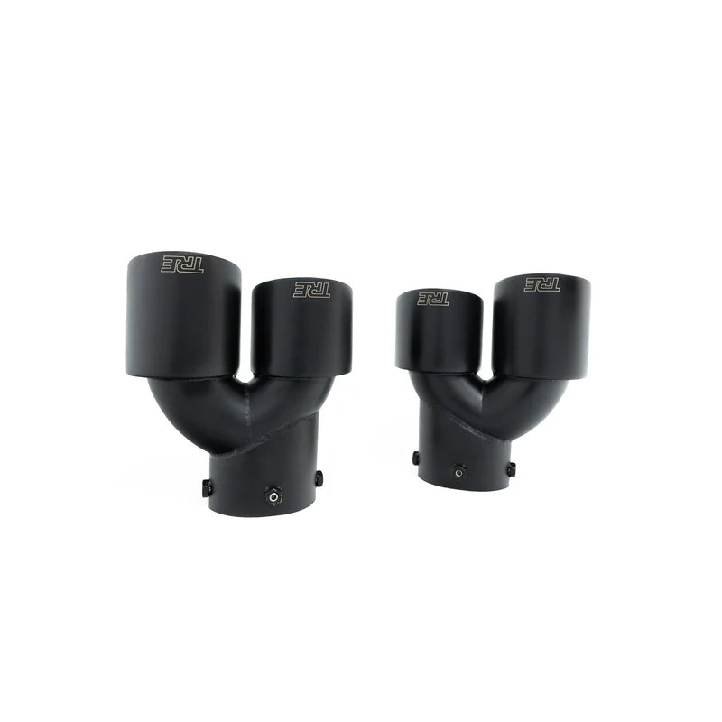 TREVORA BMW M240i G42, M340i G20 and M440i G22 Cerakote Black Exhaust Tips (2021+)