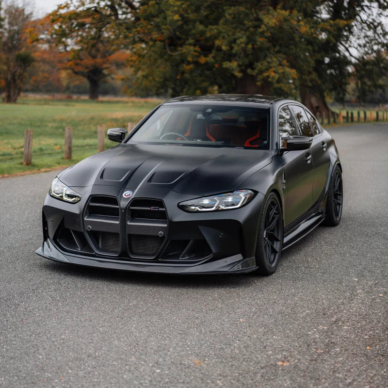 BMW M3 G80 G81 Pre-Preg Carbon Fibre PR-1 Side Skirts by TREVORA (2020+)