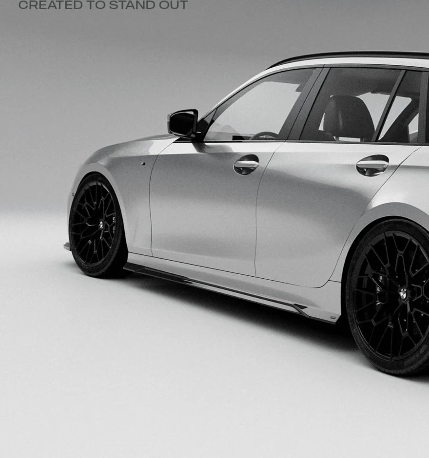 Zaero EVO-1 Gloss Black Side Skirts BMW M340i, 330i & 320i G20 & G21 LCI