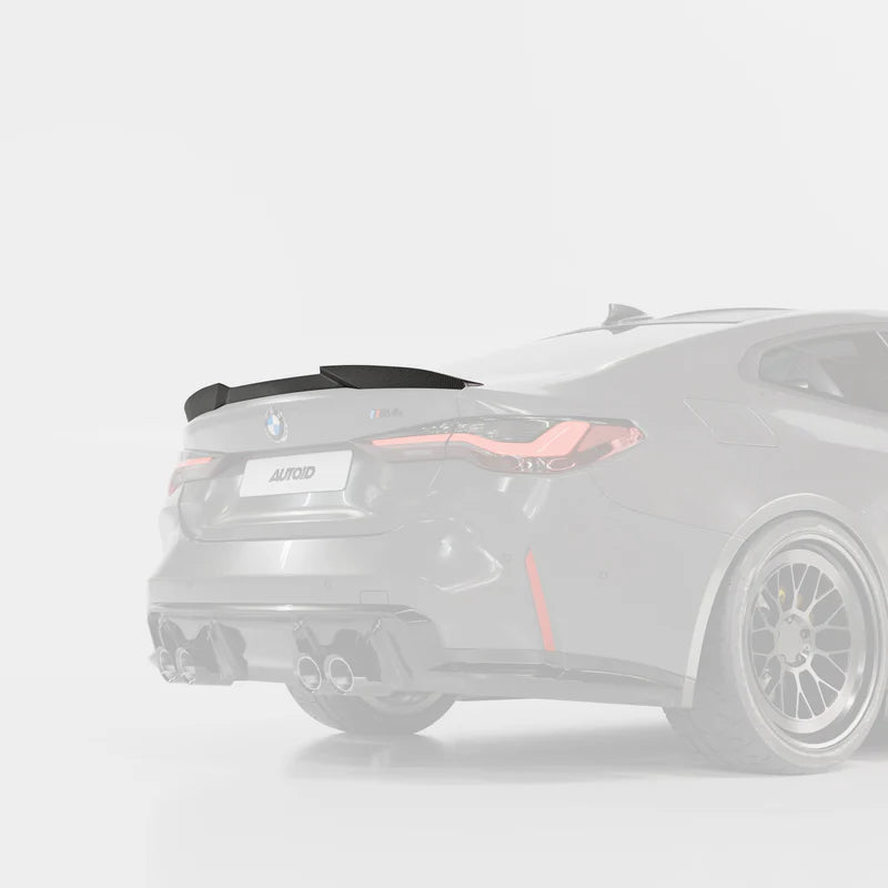 TREVORA BMW M4 G82 & 4 Series G22 Pre-preg Carbon Fibre PR-1 Rear Spoiler 2020+