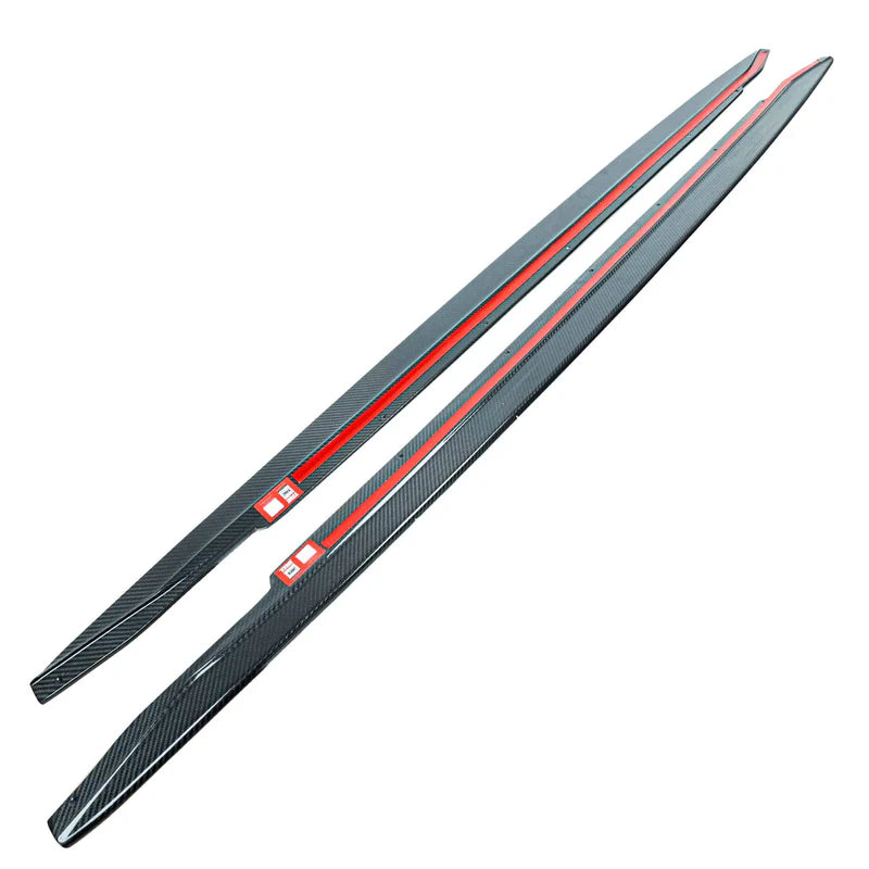 BMW M4 G82 G83 Pre-Preg Carbon Fibre PR-1 Side Skirts by TREVORA (2020+)