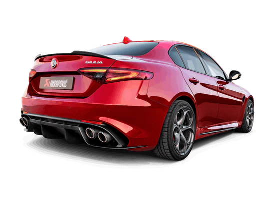 Alfa Romeo Giulia Quadrifoglio | Akrapovic | Evolution Line (Titanium)