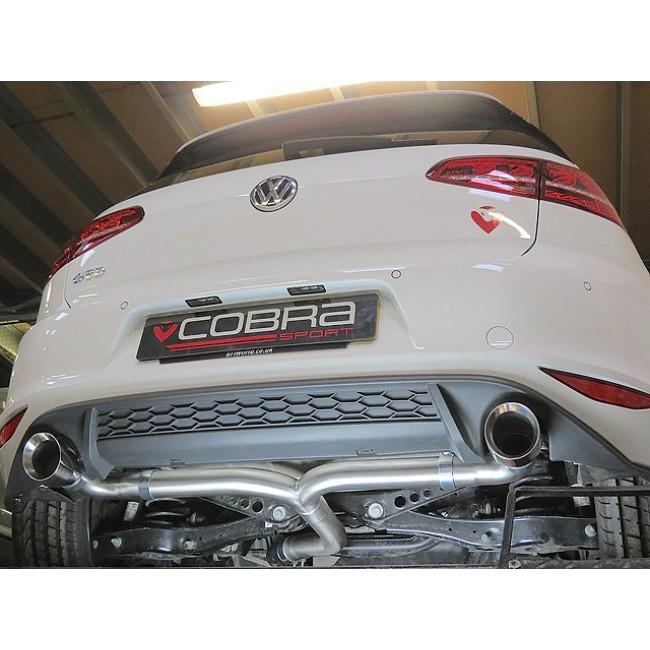 Cobra Sport VW Golf GTD (Mk7) 2.0 TDI (5G) (14-17) GTI Style Cat Back Exhaust