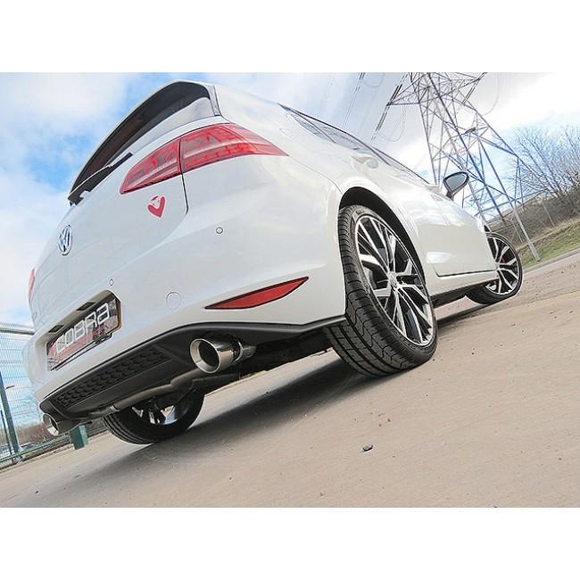 Cobra Sport VW Golf GTD (Mk7) 2.0 TDI (5G) (14-17) GTI Style Cat Back Exhaust