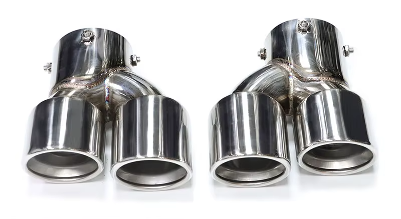BMW Quad Carbon Exhaust Tips For 2 Series M240i G42 | 3 Series M340i G20/G21 | 4 Series M440i G22