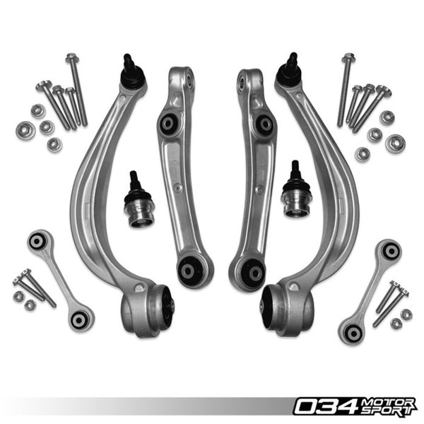 034Motorsport Density Line Lower Control Arm Kit, Audi C8, D5, & 4M/4M.5 Chassis