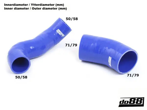 do88 Ford Focus RS Mk2 2009 to 2011 2.5T – Silicone Air Filter Hose Kit