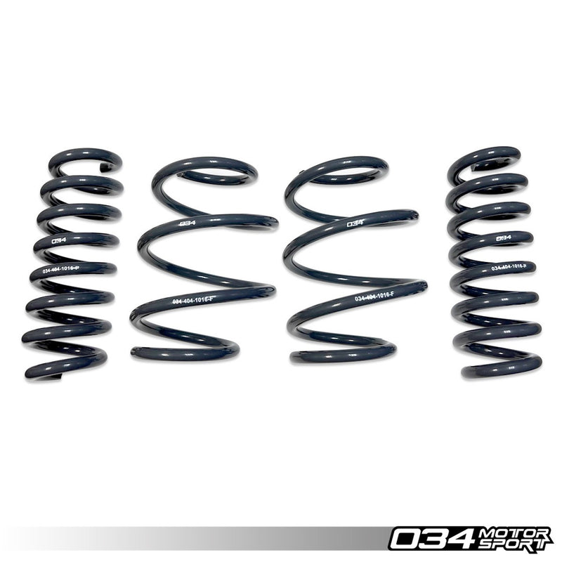 034 Motorsport - Dynamic+ Lowering Springs - BMW F 3/4 Series N20/B48/N55/B58