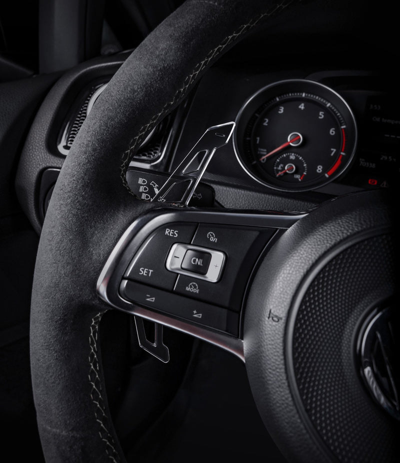 Leyo Motorsport Clear Paddle Shift Extensions - Mk7 Golf GTI / R/ GTD & MK6 Polo & 6C GTI