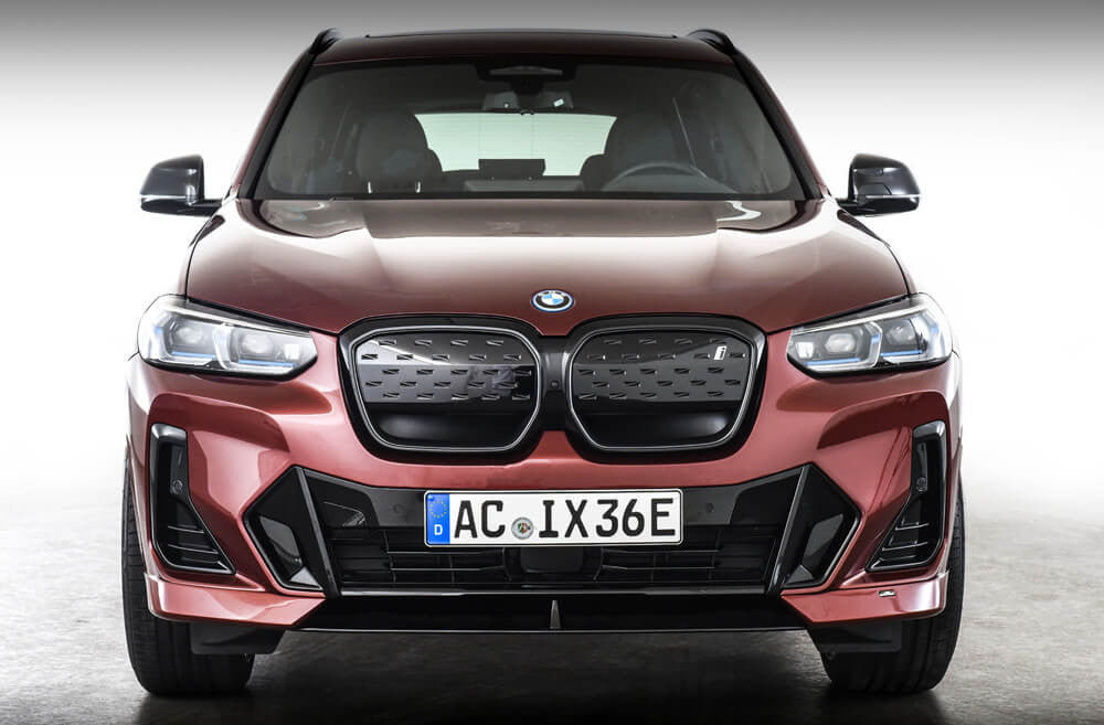 AC Schnitzer front spoiler elements for BMW iX3 G08 with M aerodynamic package (5111301320)