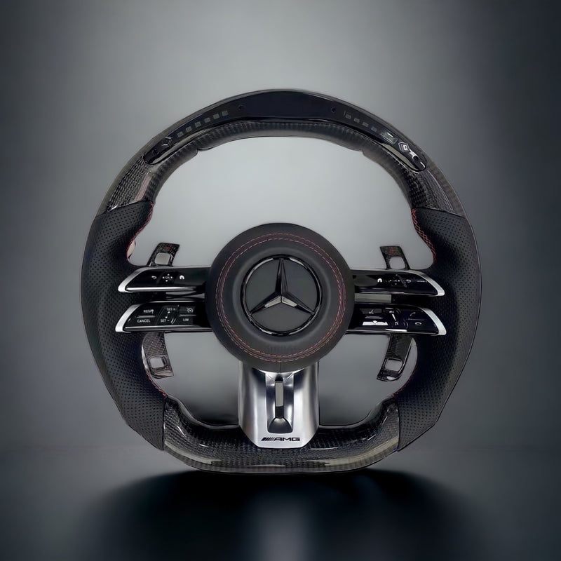 Mercedes Benz E Class Custom Carbon Fibre Steering Wheel (2022+ Models W214 +OTHER)
