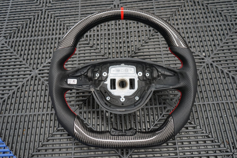 Mercedes Benz A Class W176 Facelift Custom Carbon Fibre Steering Wheel (2014 - 2018 Models)